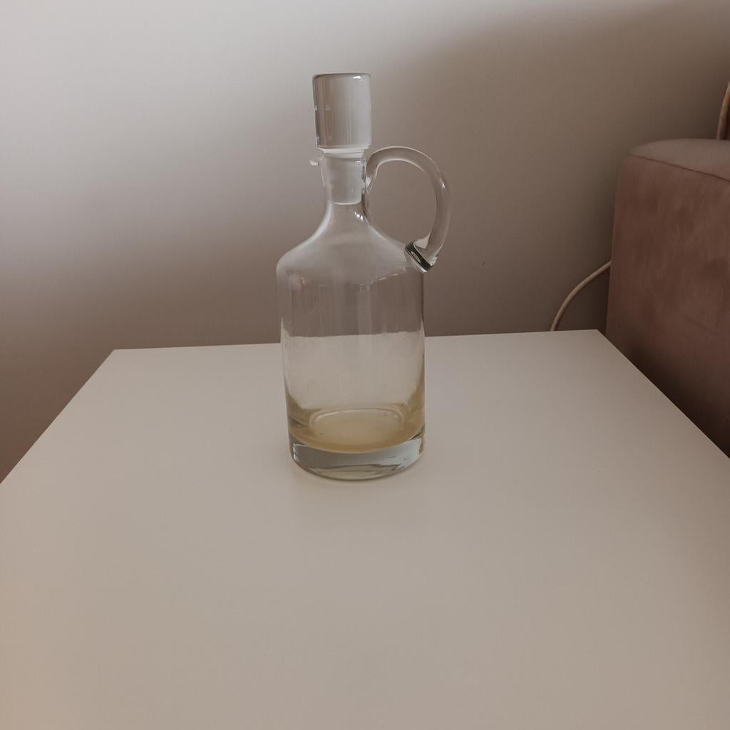 Wiskey of waterdruk 24 cm plus 5 cm dop, Ophalen of Verzenden, Zo goed als nieuw