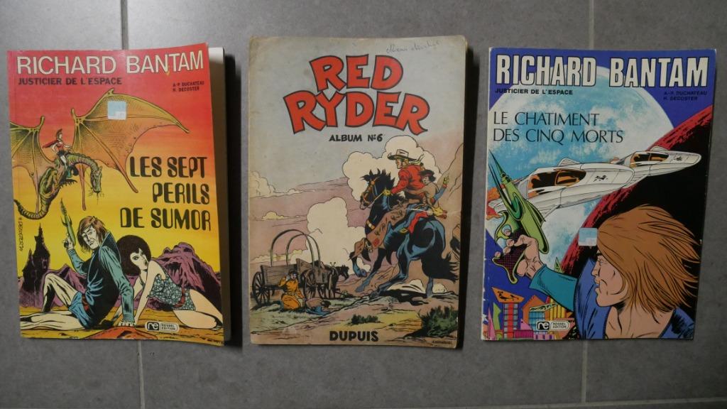 BD Red Ryder 6 / Richard Bantam Justicier de l'espace 1 et 2, Livres, BD, Enlèvement ou Envoi