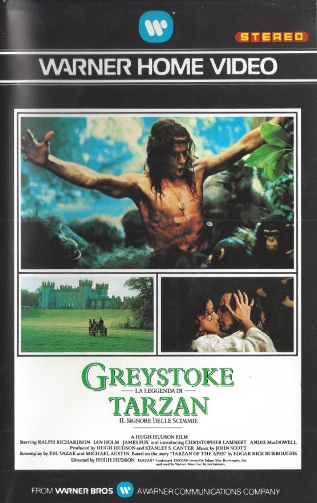 BETAMAX - Greystoke Tarzan, Tous les âges, Envoi, Utilisé, Action et Aventure