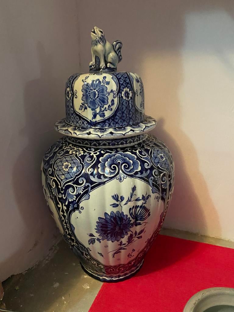 Vase ancien en porcelaine Delfts, Antiquités & Art, Enlèvement