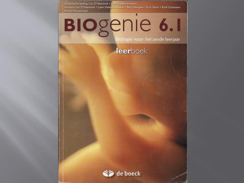 Leerboek Biogenie 6.1, Livres, Uitgeverij de boeck, Enlèvement ou Envoi, Biologie, Utilisé