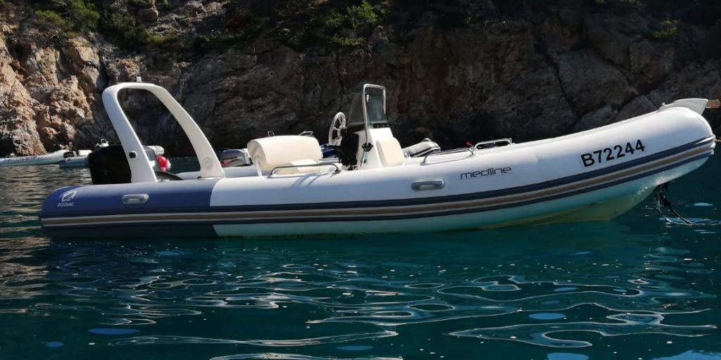 zodiac medline evinrude 250 pk, Gebruikt, Ophalen of Verzenden, Zodiac, Benzine