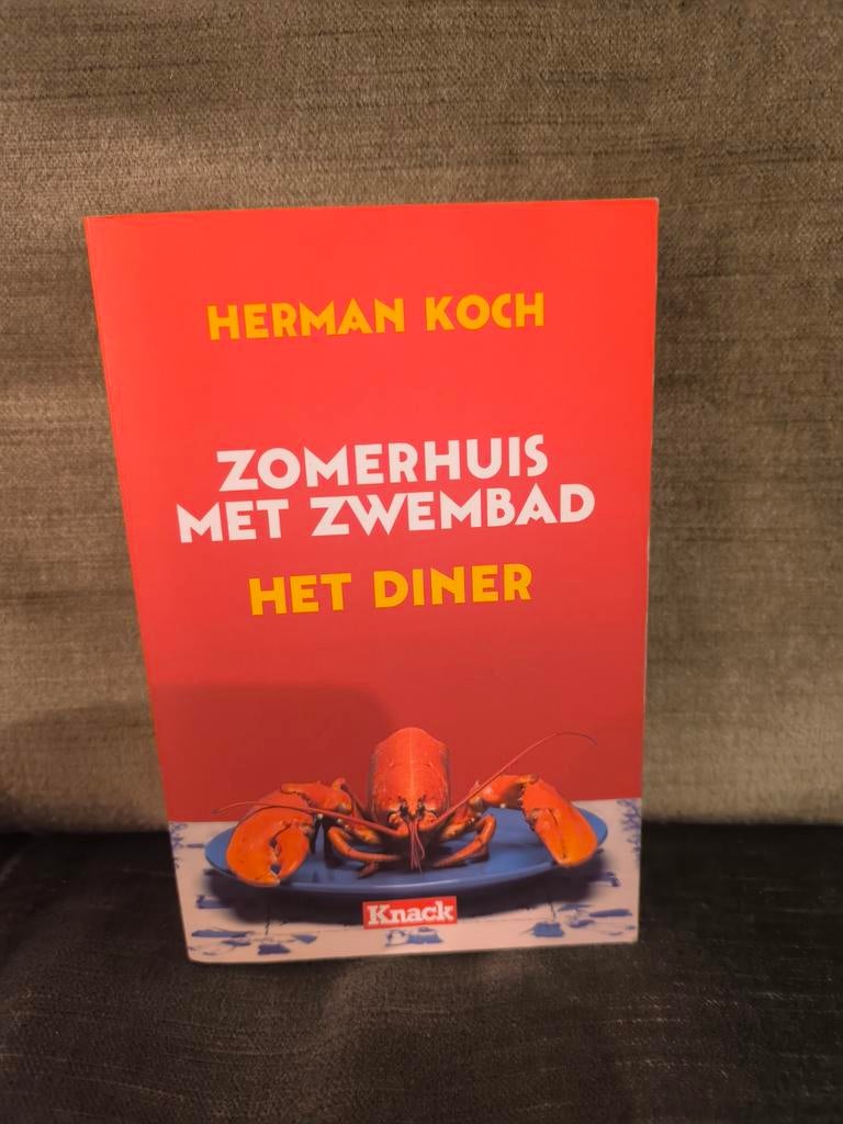 Zomerhuis met zwembad + Het diner.     (Herman Koch), Enlèvement, Comme neuf, Herman Koch, Pays-Bas