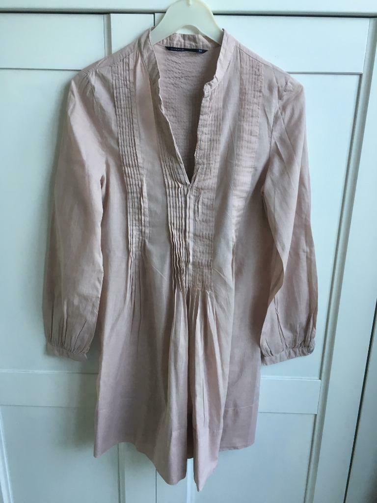 Blouse tunique vieux rose Ky-Creation T2, Neuf, Taille 36 (S), Bleu