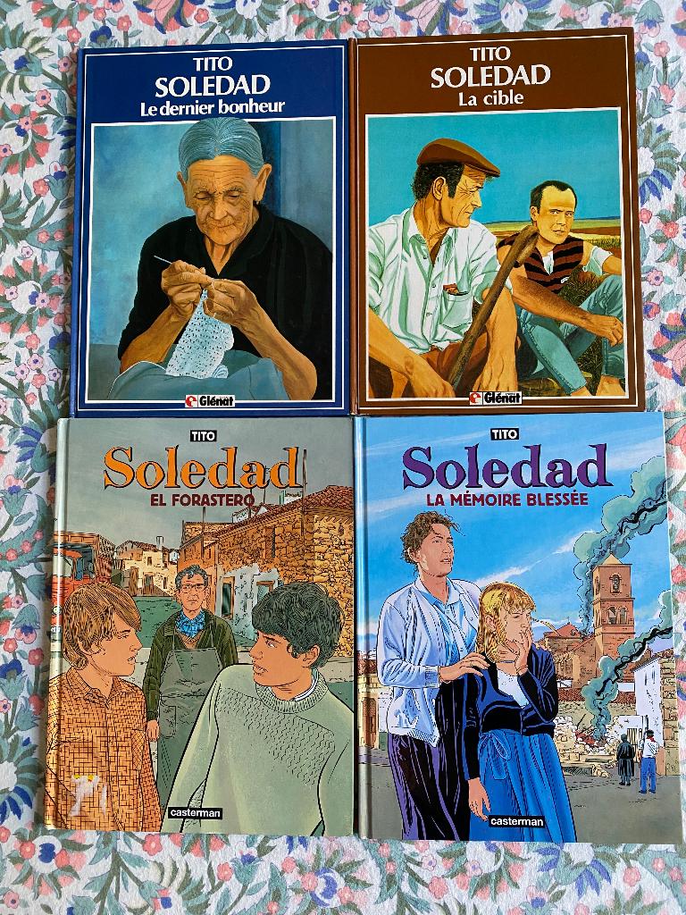 Soledad - Tito - Série complète - 6 tomes + signature, Boeken, Stripverhalen, Zo goed als nieuw, Complete serie of reeks, Ophalen of Verzenden