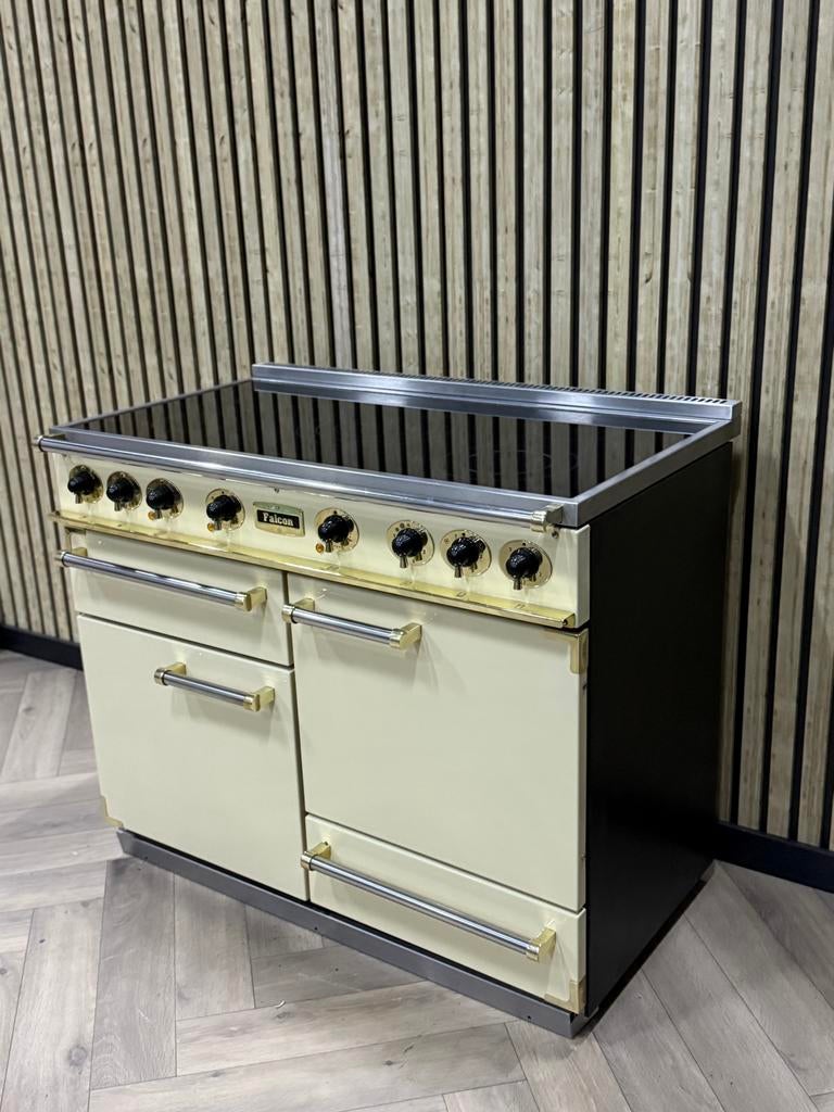 Falcon deluxe 110cm Crème Keramisch + Hete Lucht, Ophalen of Verzenden, Grill, Keramisch