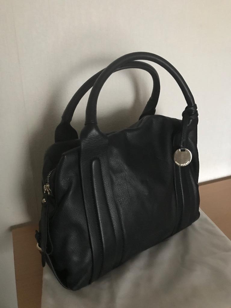 Sac femme cuir Emmy Wieleman bleu foncé haut qualité, Ophalen of Verzenden, Nieuw, Blauw, Handtas