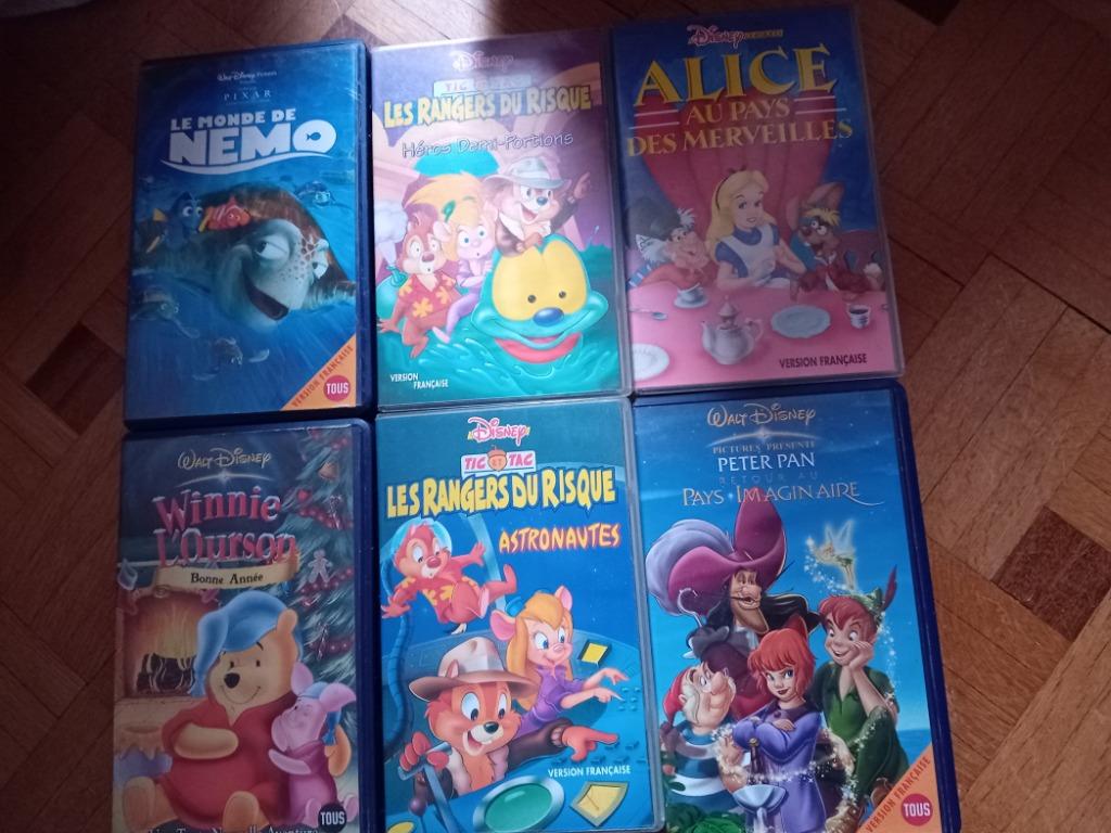 Lot cassette vhs Disney, Enlèvement ou Envoi, Dessins animés et Film d'animation, Dessin animé