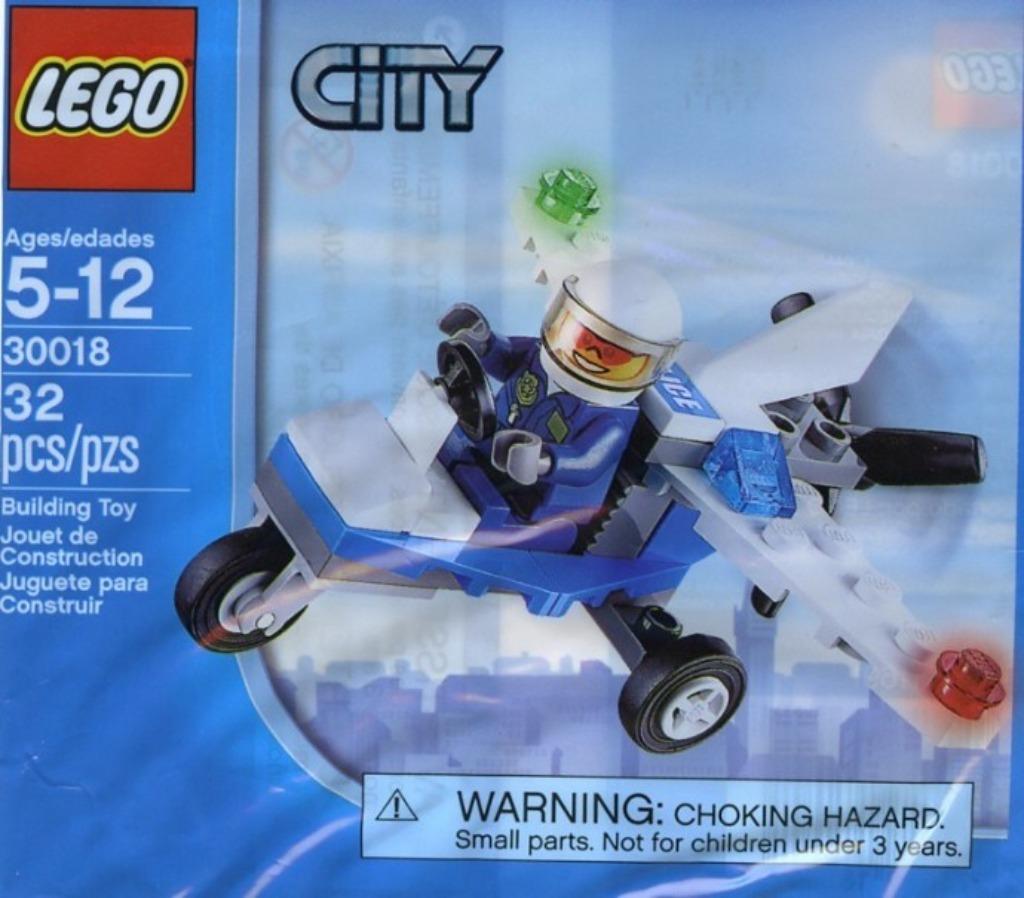 LEGO City Police 30018 Politie vliegtuig (2012), Ophalen of Verzenden, Zo goed als nieuw, Complete set, Lego