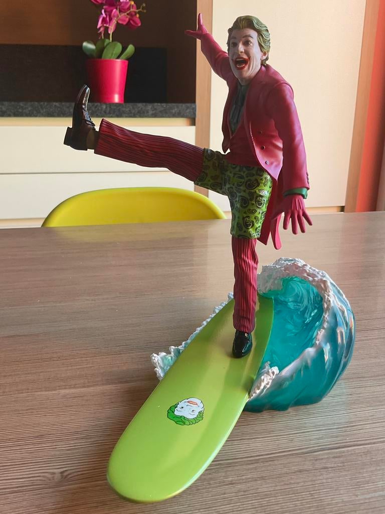 Figurine Iron Studios Batman 66 The Joker Surf BDS Art 1/10, Verzamelen, Ophalen of Verzenden, Zo goed als nieuw