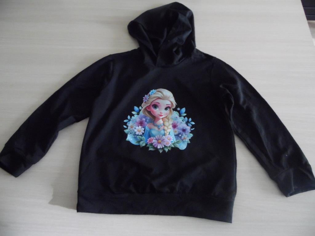 SWEAT À CAPUCHE LA REINE DES NEIGES   DISNEY  NEUF, Enfants & Bébés, Vêtements enfant | Taille 122, Enlèvement ou Envoi, Pull ou Veste