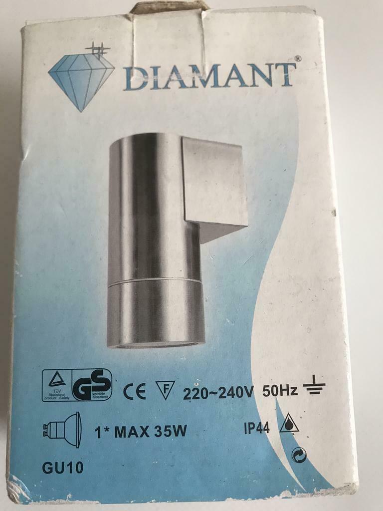 Te koop nieuw in doos  Rvs buiten lampje, Tuin en Terras, Ophalen of Verzenden