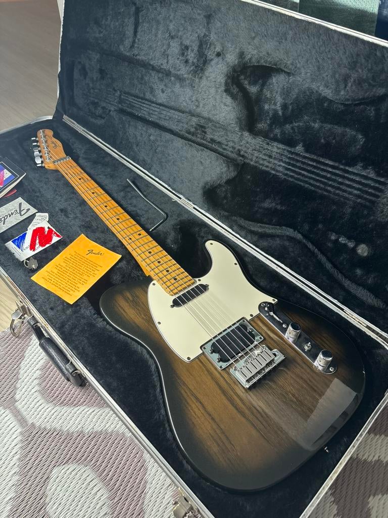 Fender telecaster plus deluxe 1989, Enlèvement, Comme neuf, Fender