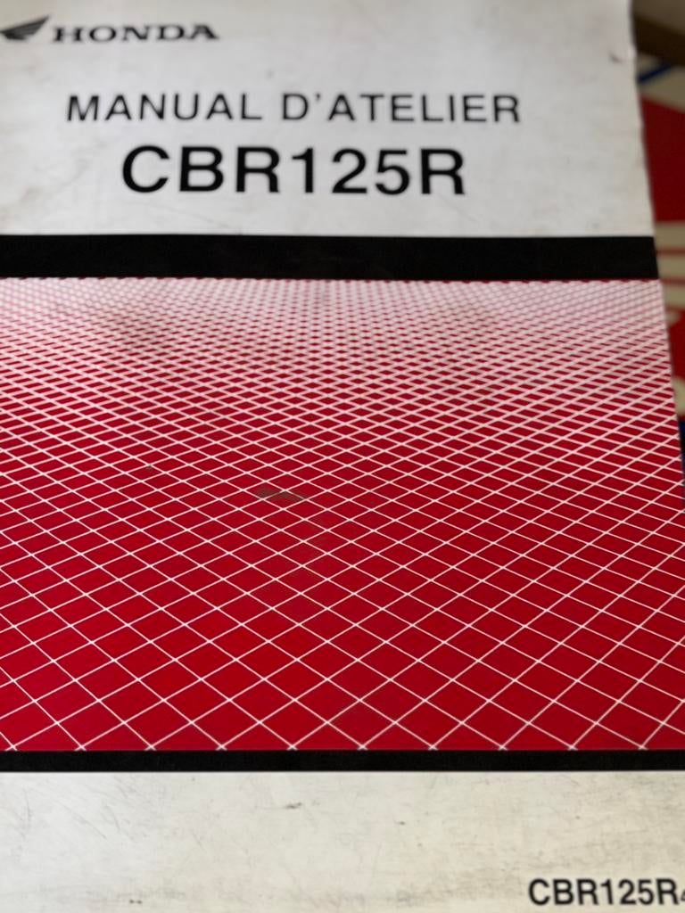 Workshopmanual Honda CBR125 2004- FRANS, Motoren, Ophalen of Verzenden, Honda