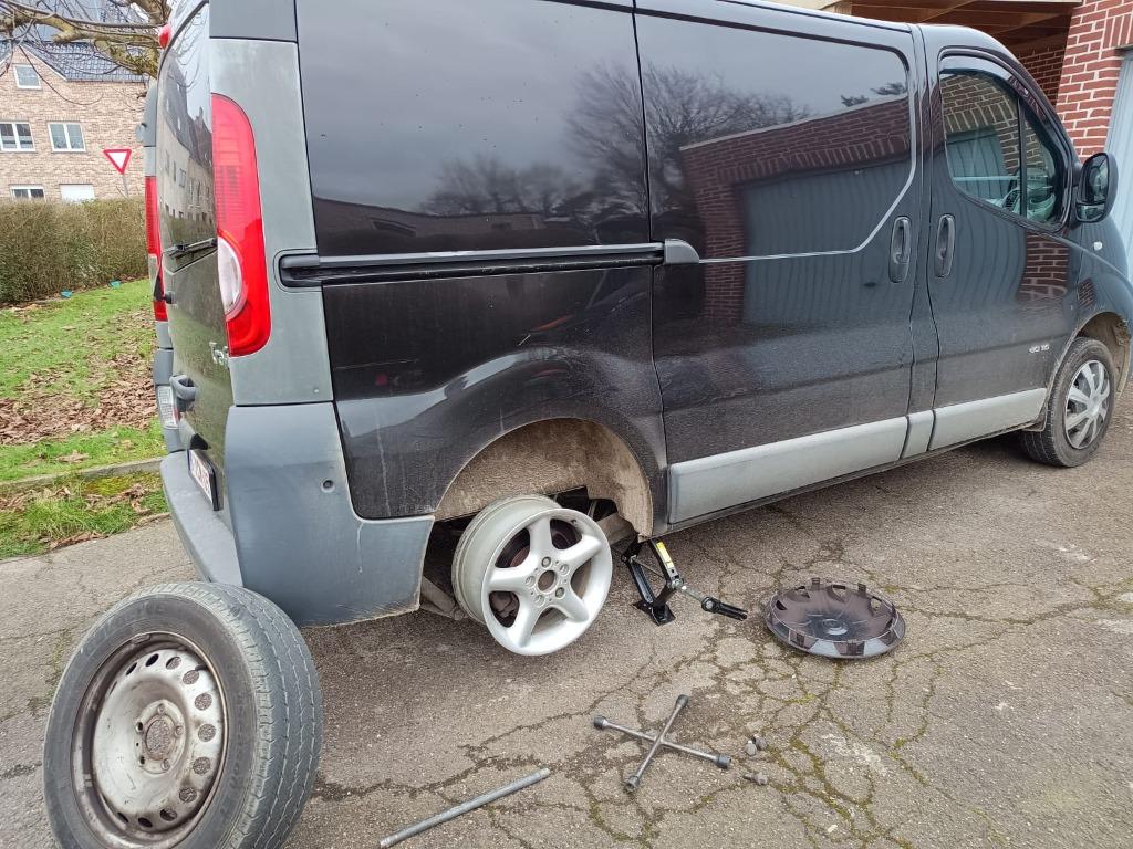 Velgen voor Renault Trafic 2010, Auto-onderdelen, Banden en Velgen, Gebruikt, Velg(en), 16 inch, Ophalen