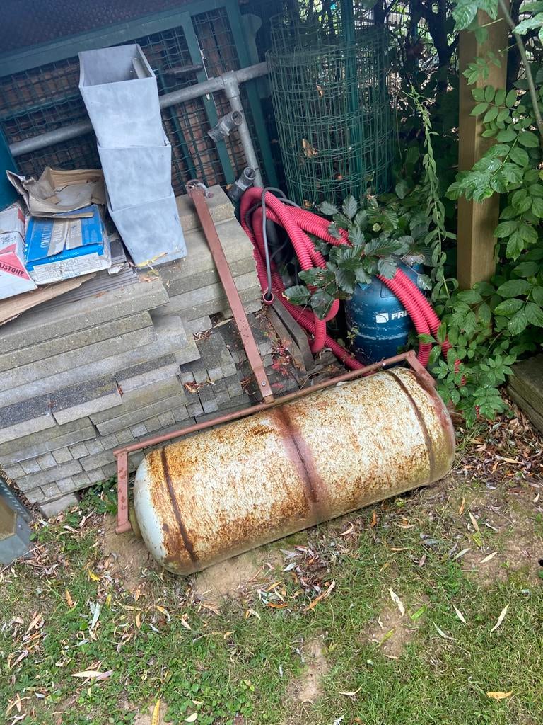Graswals voor bevestiging aan een tractor, Tuin en Terras, Ophalen, Gebruikt, Overige soorten, Autre
