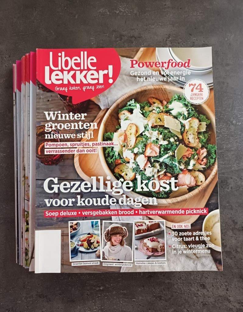 44 nummers Libelle Lekker, Ophalen, Gelezen