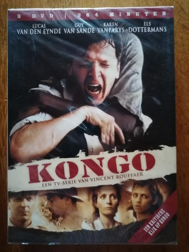 Dvdbox kongo, Cd's en Dvd's, Ophalen of Verzenden, Zo goed als nieuw