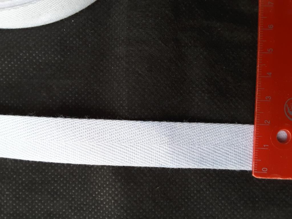wit twill koordlint 20 mm 100% katoen Prym 19014200, Hobby en Vrije tijd, Naaien en Fournituren, Ophalen of Verzenden, Nieuw, Lint, Band of Elastiek