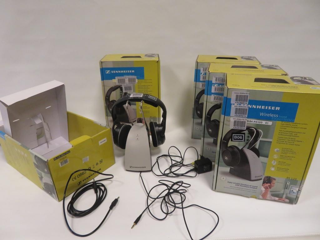 .Sennheiser Wireless headphone RS120., Gebruikt, Sennheiser, Draadloos, Op oor (supra aural)
