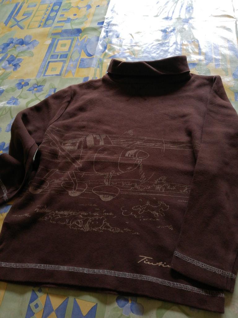 Pull garçon Tintin. Taille 6 ans. Neuf., Enlèvement ou Envoi, Comme neuf, Garçon