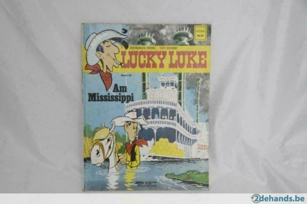 Lucky Luke - am mississippi - duitstalig, Ophalen of Verzenden, Gelezen