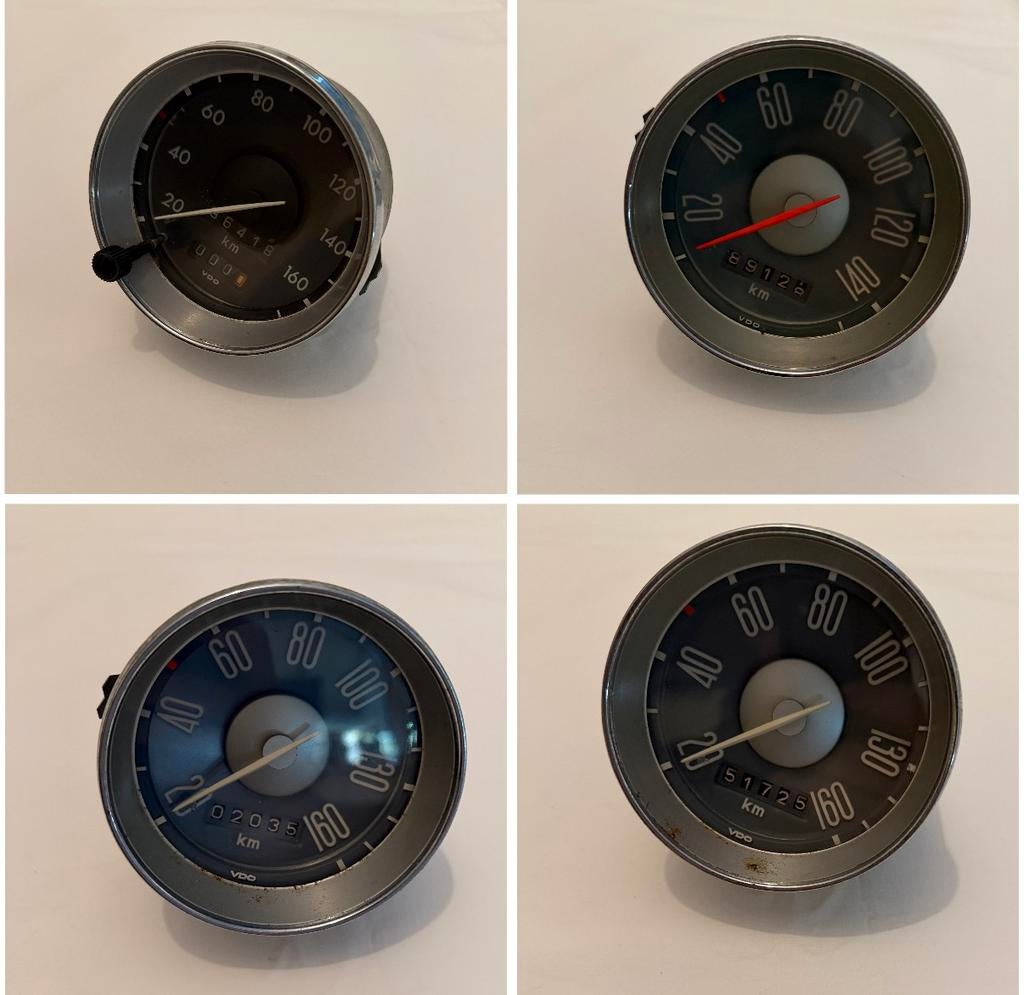 Volkswagen type3 1500 1600 tellers, klokjes en tankmeters, Auto-onderdelen, Ophalen of Verzenden, Gebruikt, Volkswagen