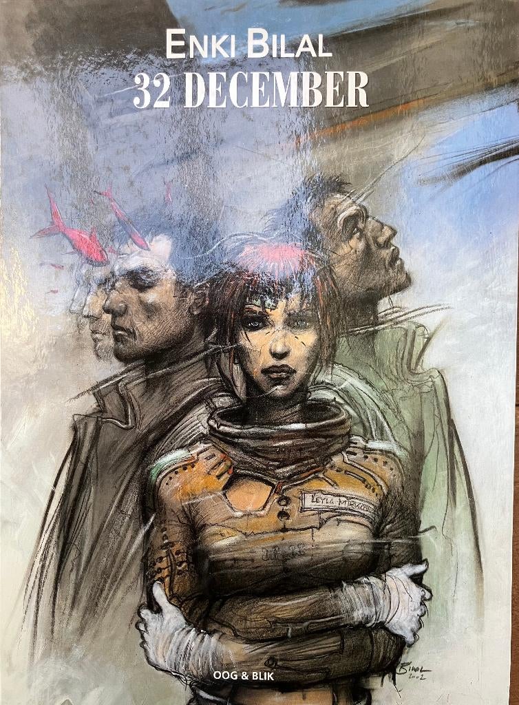 ENKI BILAL 32 DECEMBER, Enki Bilal, Enlèvement ou Envoi, Une BD, Comme neuf