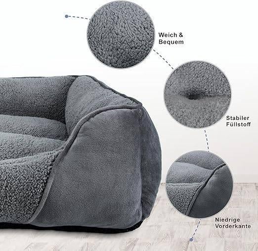 Lit pour chien | Fluffy | LIVRAISON GRATUITE, Animaux & Accessoires, Paniers pour chiens, Neuf, -, FURTIME, -