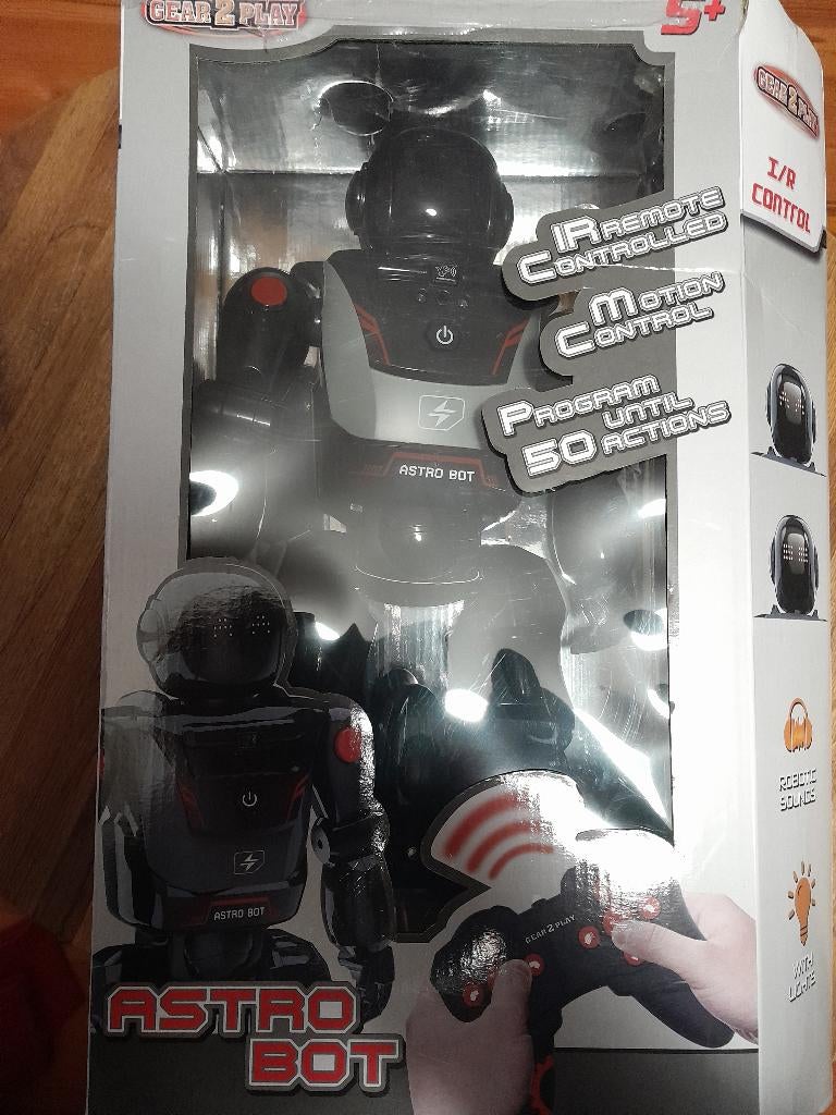 Astrobot, Ophalen, Nieuw