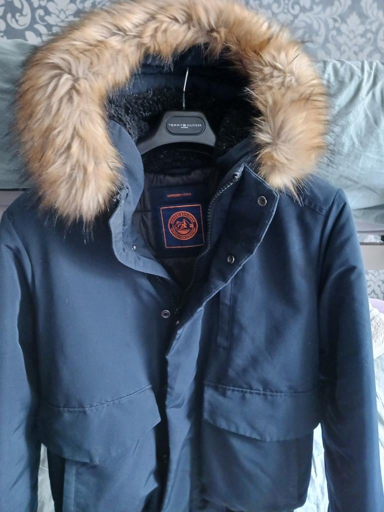 Winterjas Superdry, Kleding | Heren, SuperDry, Ophalen of Verzenden, Zo goed als nieuw, Maat 48/50 (M)