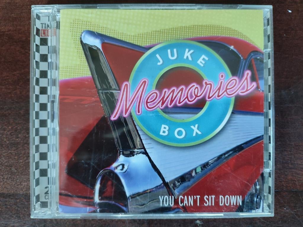 2-CD : JUKE BOX MEMORIES - YOU CAN'T SIT DOWN  (TIME LIFE), Ophalen of Verzenden, Zo goed als nieuw