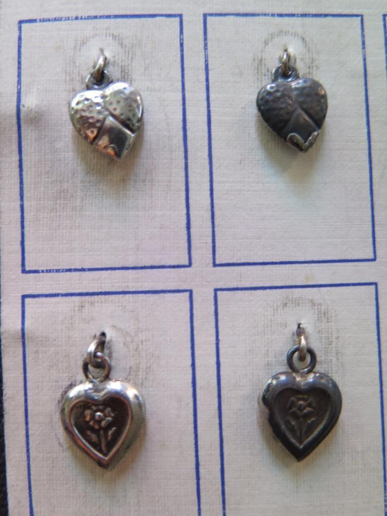 porte bonheur en argent, Neuf, Enlèvement ou Envoi, Cœur, Argent