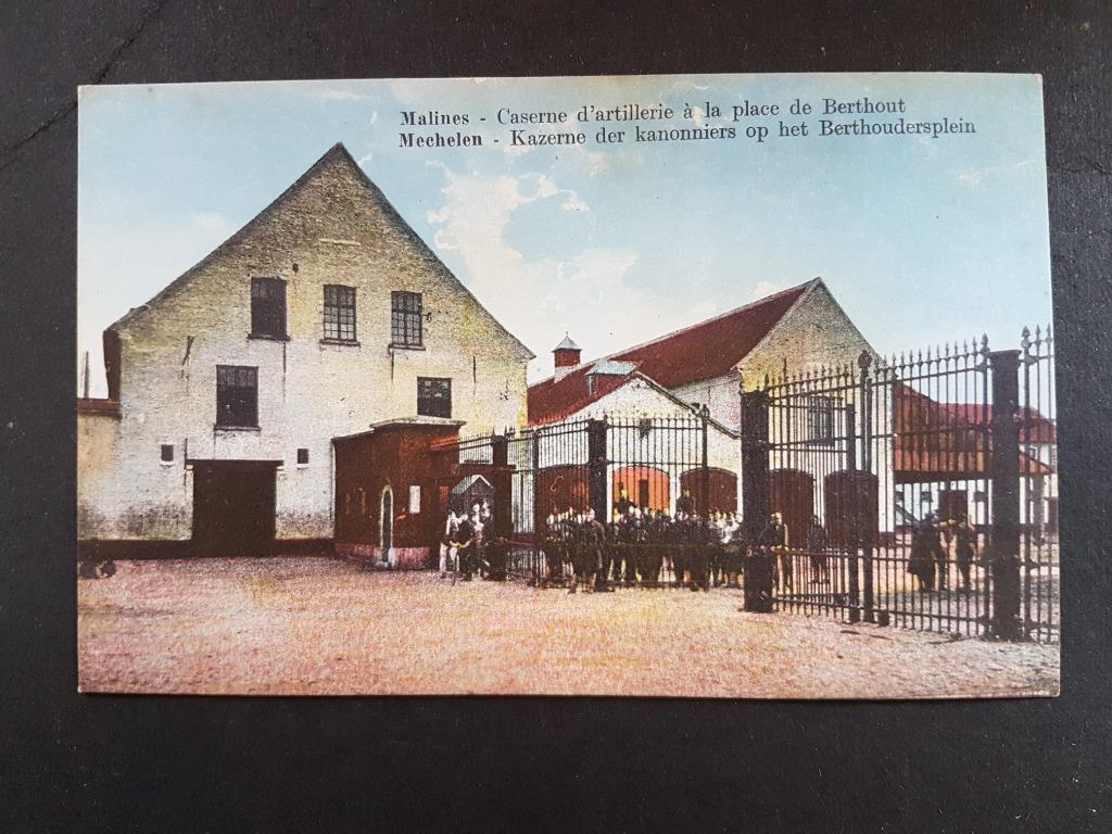 Mechelen Malines Kazerne der kanonniers Caserne, Verzenden, 1920 tot 1940, Ongelopen, Antwerpen