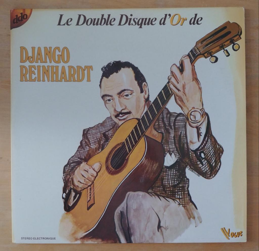 Django Reinhardt Vinyl LP The Double Gold Record, Cd's en Dvd's, Ophalen of Verzenden, Zo goed als nieuw