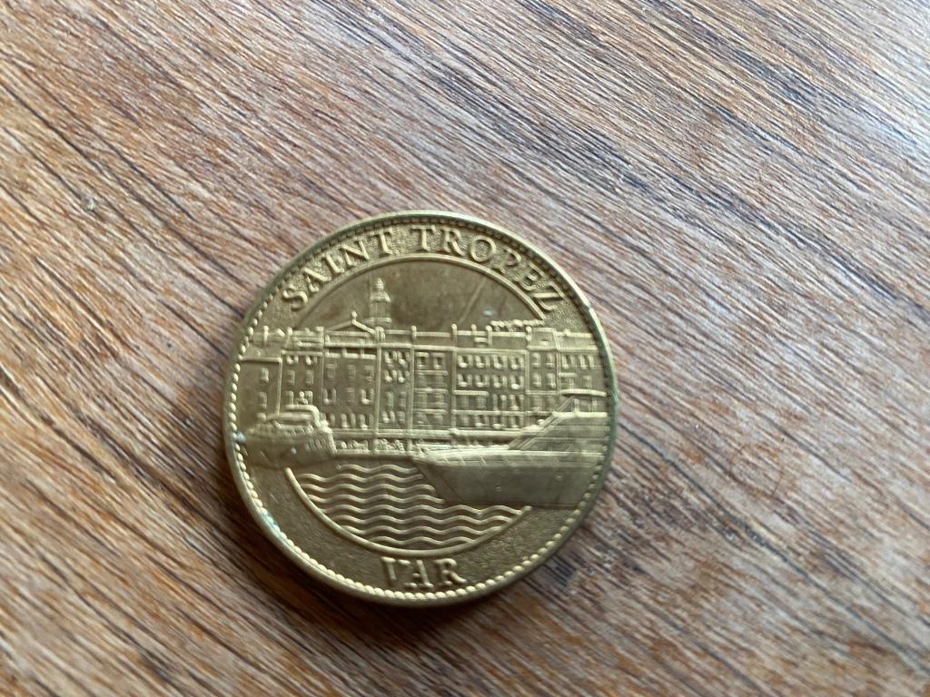 Jeton pièce monnaie St Tropez Var Arthus Bertrand 2011, Envoi, France, Série, Or