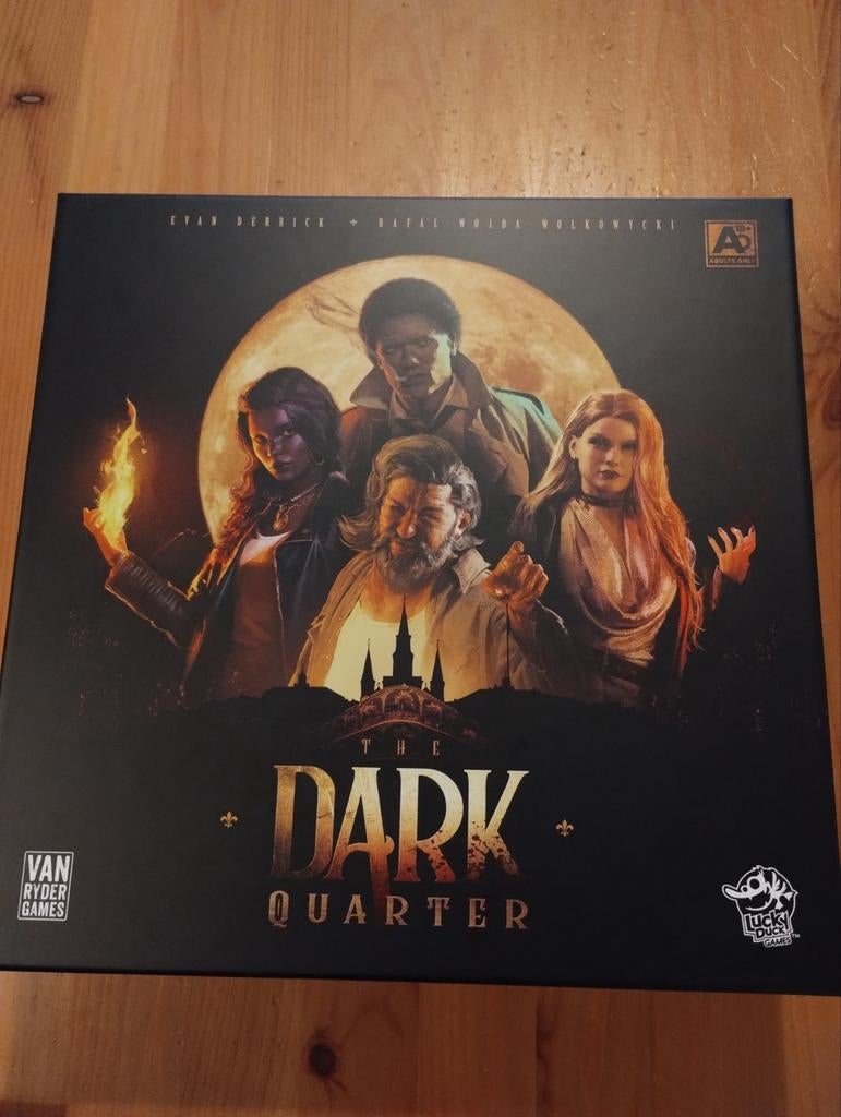 spel The Dark Quarter, Hobby en Vrije tijd, Gezelschapsspellen | Bordspellen, Ophalen