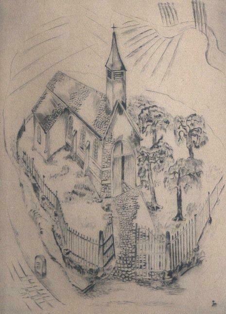 ets Joris Minne (1897–1988) Kerk 13, Ophalen of Verzenden