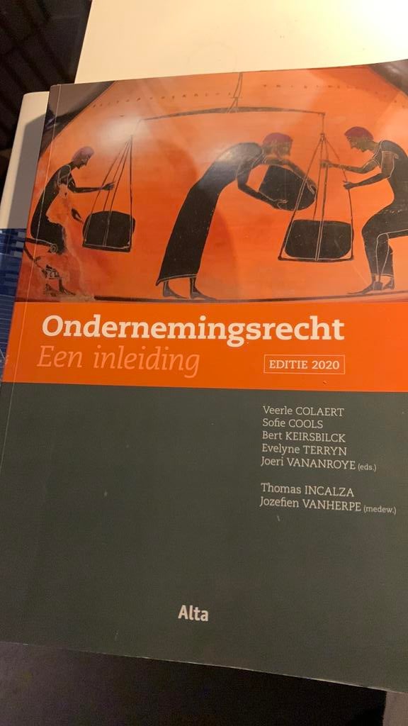 Veerle Colaert - Ondernemingsrecht: een inleiding, Enlèvement ou Envoi, Néerlandais, Veerle Colaert; Joeri Vananroye; Evelyne Terryn; Bert Keirsbilck