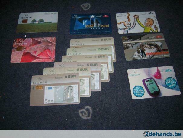 Oude telefoonkaarten Belgacom, Verzamelen