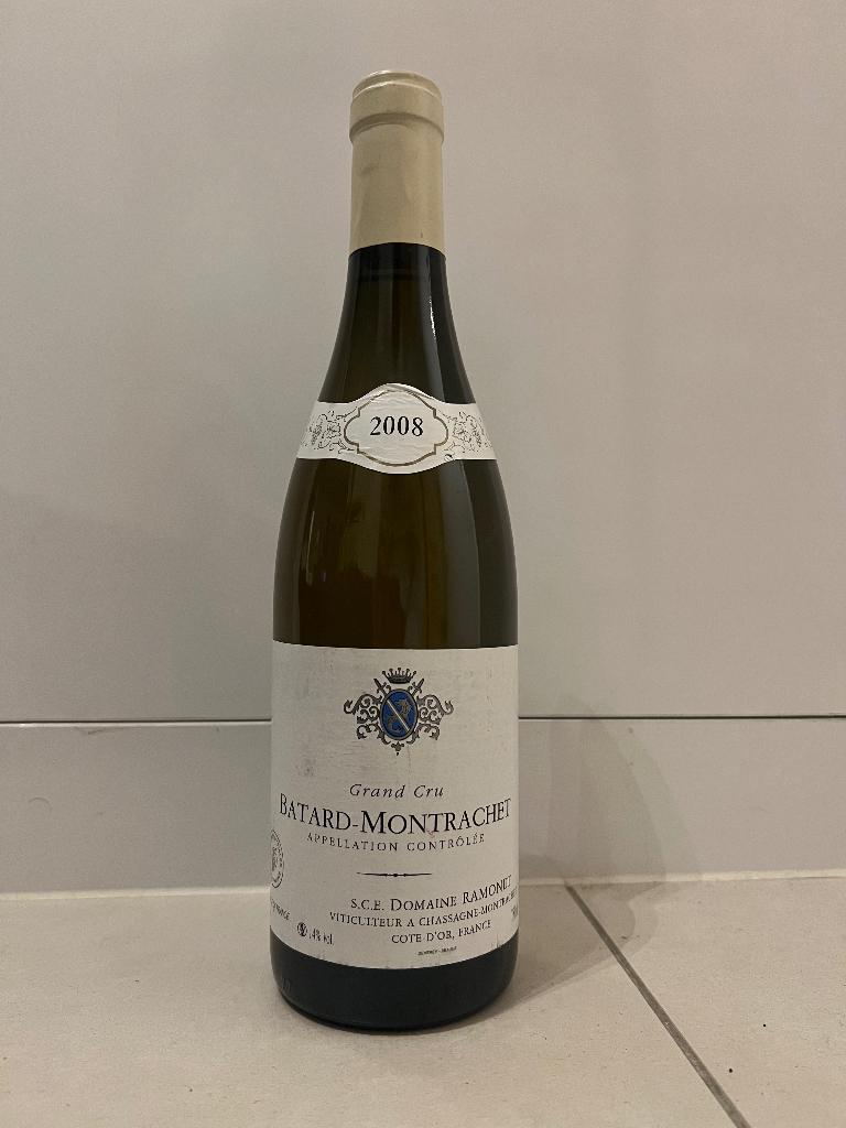 Batard Montrachet 2008 Domaine Ramonet, Neuf, Vin blanc, Enlèvement, France