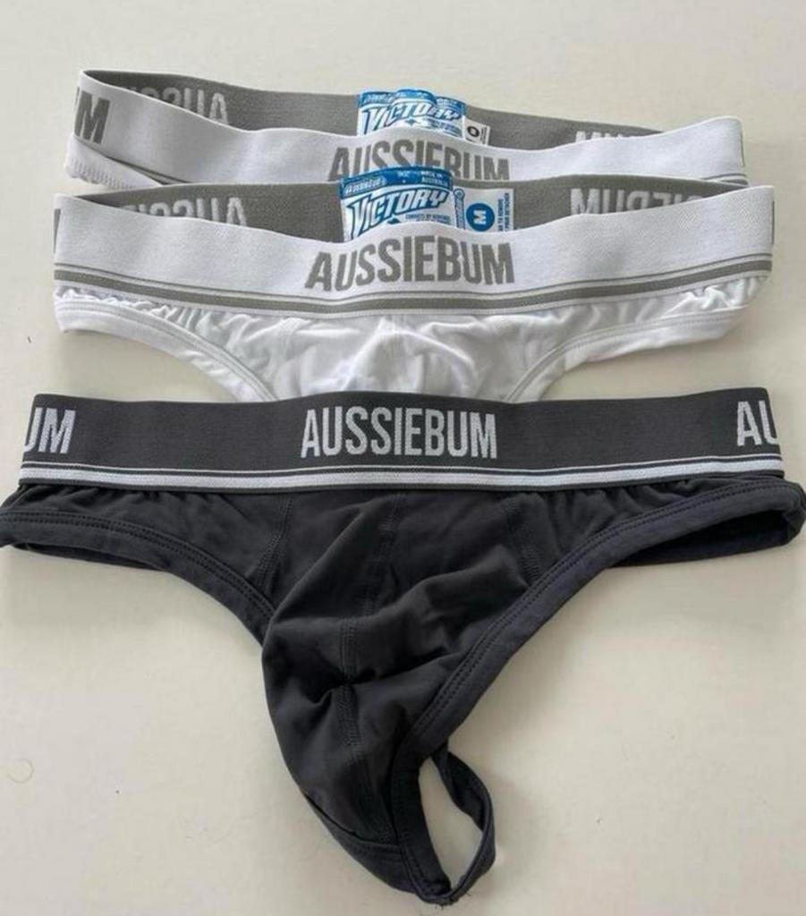 Aussiebum String Mannen Nieuw, Kleding | Heren, Verzenden, Wit, Aussiebum, Slip