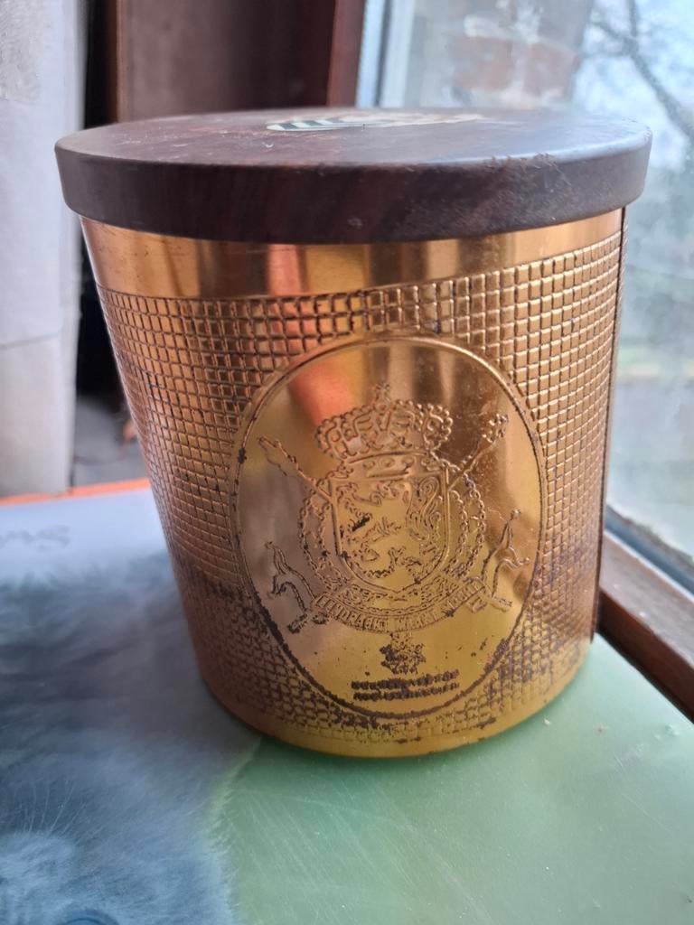 Oude blik , blieken doos Rombouts 1966, Verzamelen, Blikken, Ophalen