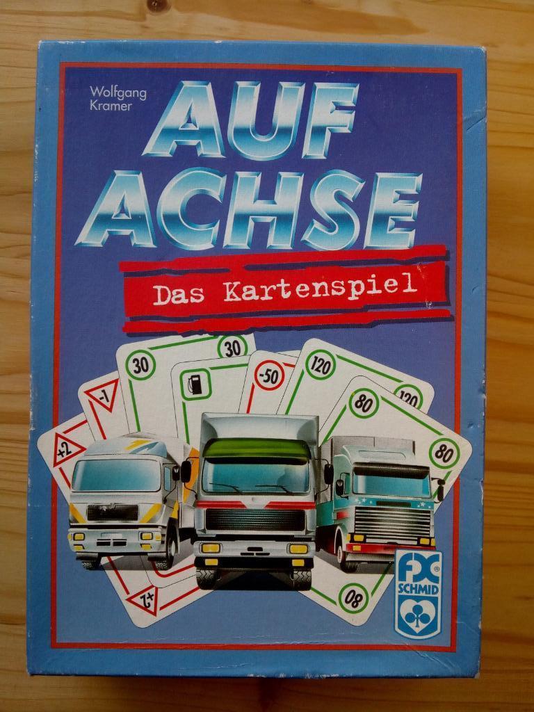 Jeu de cartes Auf Achse - FX Schmid, Trois ou quatre joueurs, Enlèvement ou Envoi, Utilisé, FX Schmid