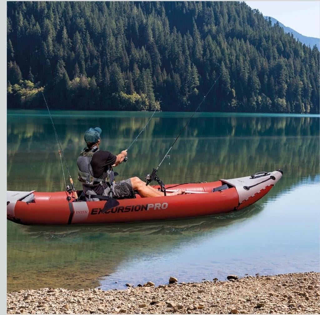 Kayak intex k1 pro excursion, Ophalen, Opblaasbaar, Zo goed als nieuw, 1-persoons