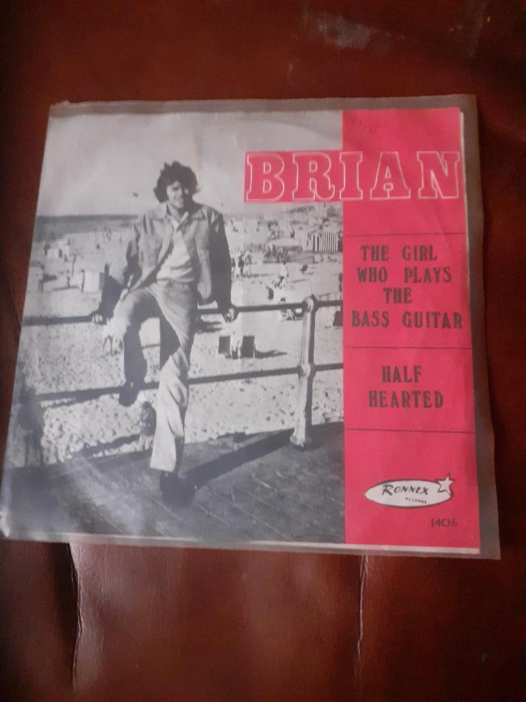 45T Brian : The girl who plays the guitar (Belpop), Ophalen of Verzenden