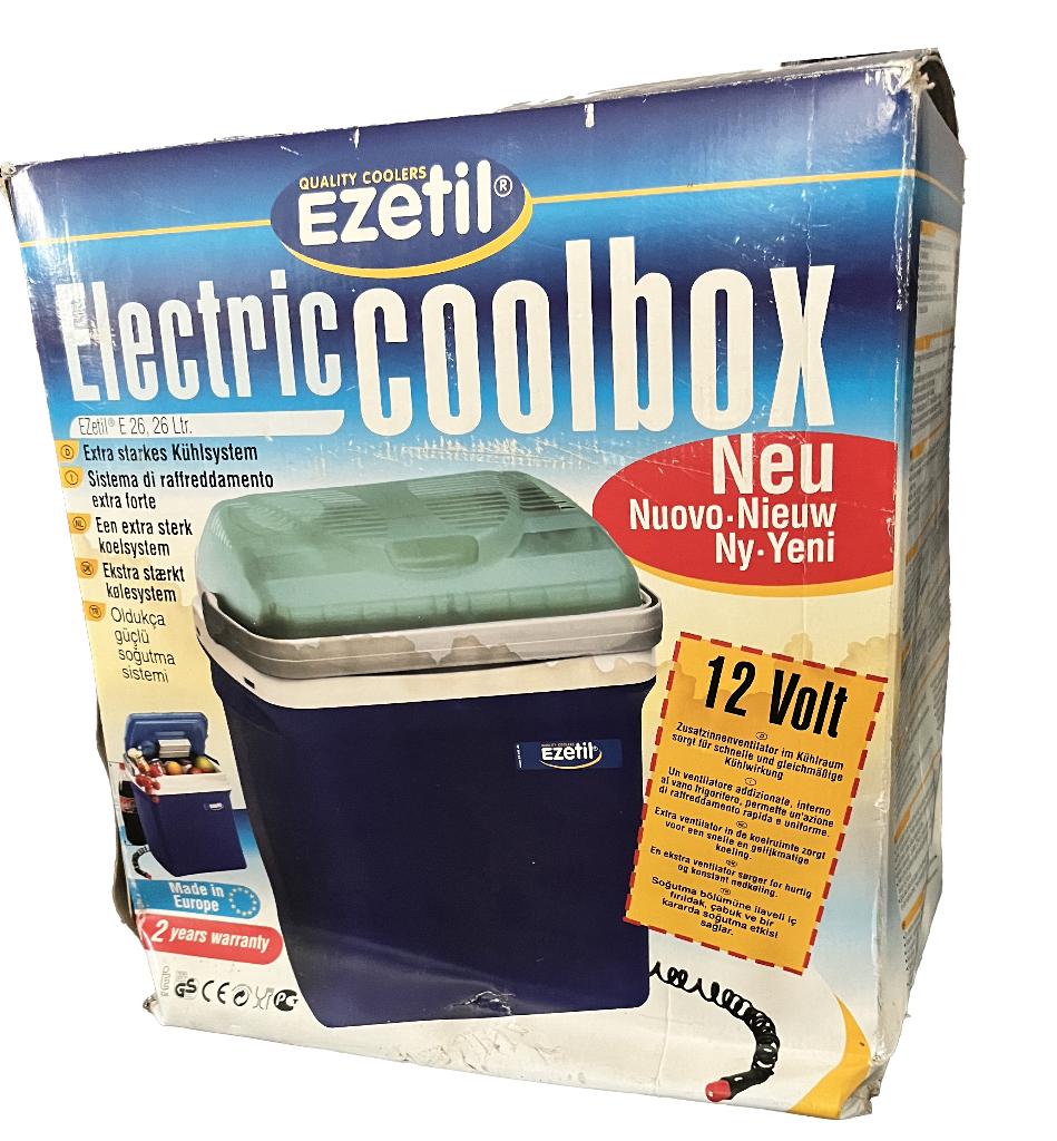 Elektrische koelbox van 26 liter - Ezetil, Ophalen, Gebruikt, Koelbox, Elektrisch