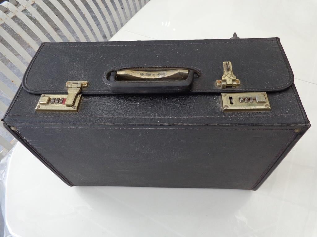 Vintage Pilote case SAMSONITE valise pilote, Enlèvement ou Envoi, Moins de 35 cm, Utilisé, Moins de 50 cm