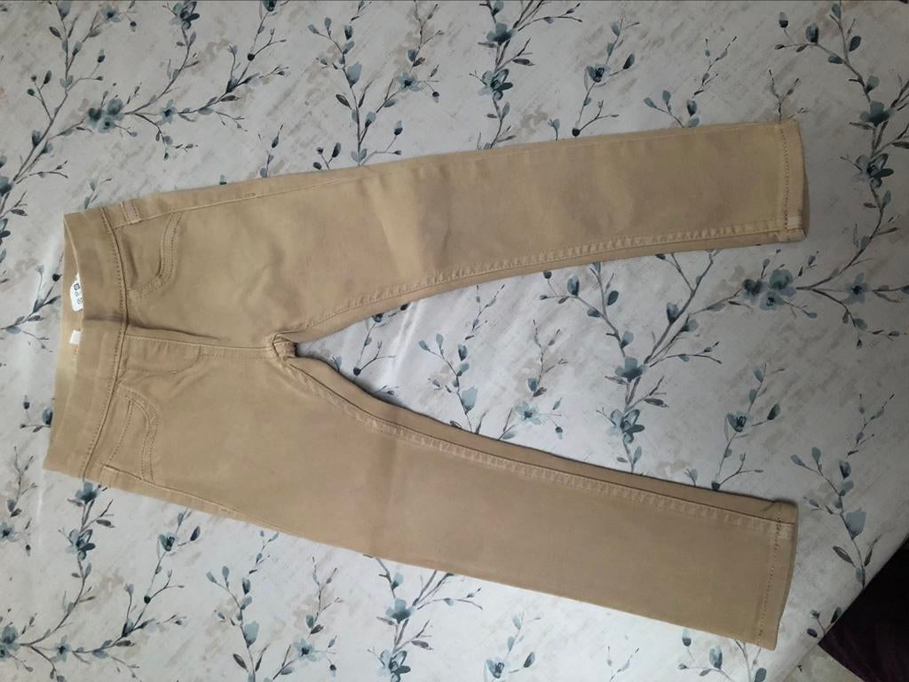Beige Jegging, Besties(JBC) maat 104, Kinderen en Baby's, Kinderkleding | Maat 104, Broek, Meisje, JBC, Ophalen of Verzenden