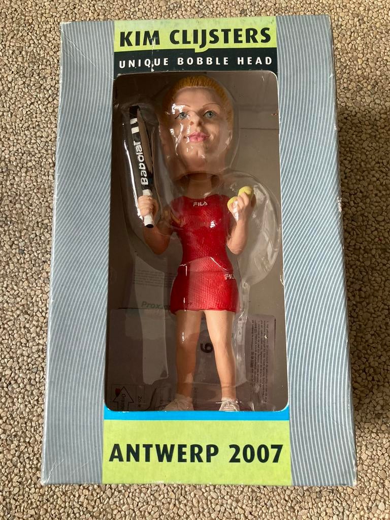 Bobble head kim clijsters, Verzamelen, Ophalen of Verzenden, Zo goed als nieuw